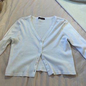 Brandy Melville White Cardigan